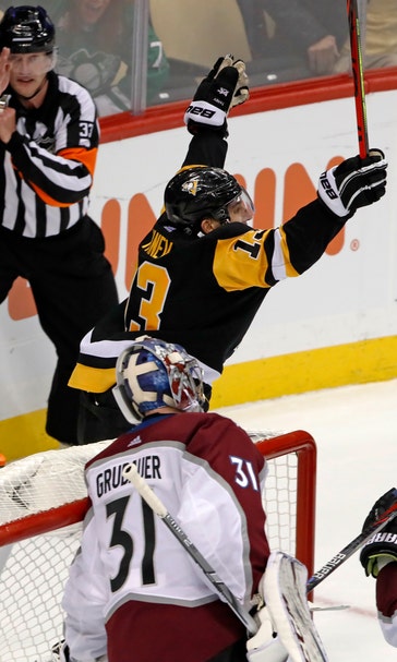 Tanev lifts Penguins over Avalanche 3-2